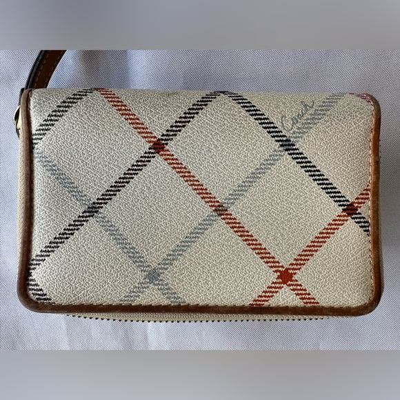 Coach Peyton Tattersall Multicolor Plaid Wallet AS-IS - Picture 4 of 11
